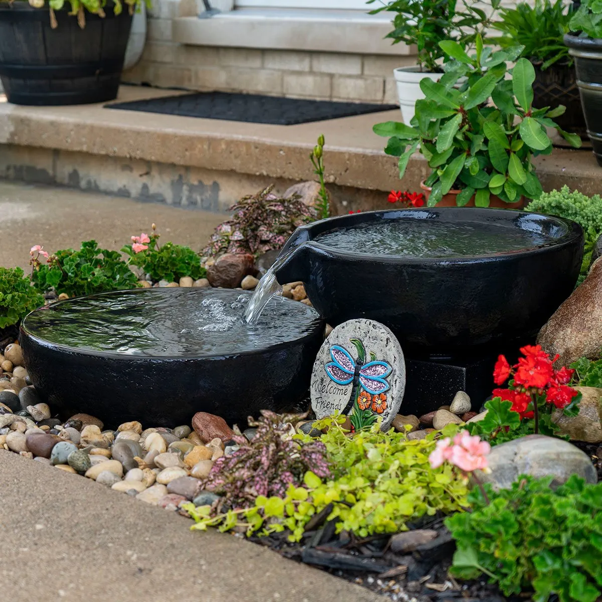 Iron Ore spillway bowl and basin