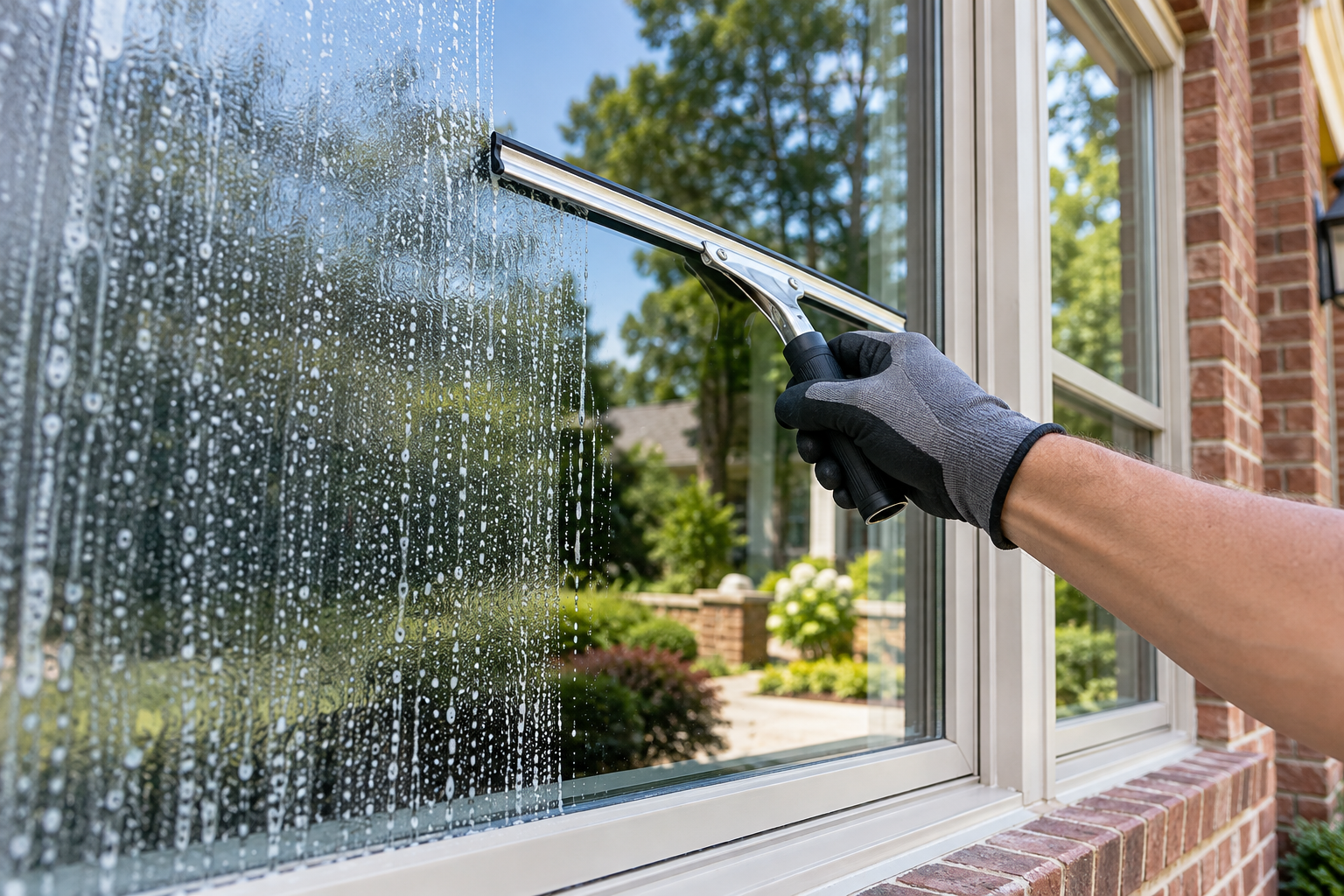 Exterior Window Cleaning service example
